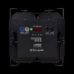 Accecatore LED 4x100W Retro in Prospettiva Frontale su Sfondo Nero