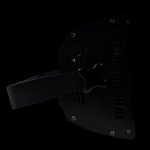 Accecatore Strobo LED 1000W in Prospettiva Laterale su Sfondo Nero