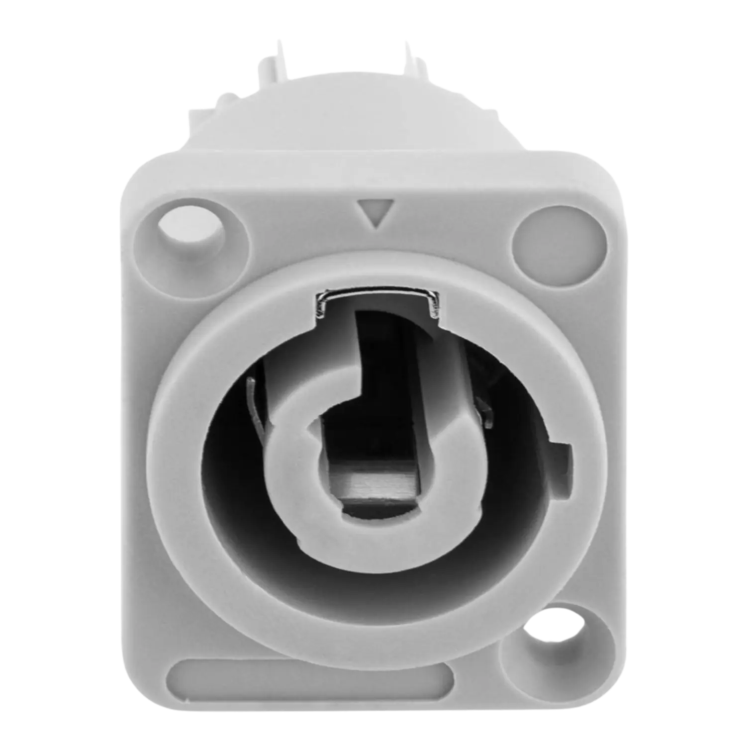 Connettore Powercon Out BIANCO Da Pannello A 16A 3 Poli WISDOM 1 Connettore Powercon Out BIANCO Da Pannello A 16A 3 Poli WISDOM 1