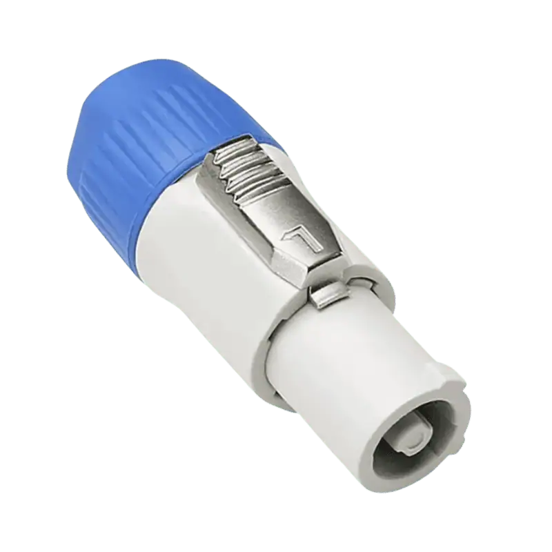 Connettore Volante Powercon Out BIANCO A 16A WISDOM