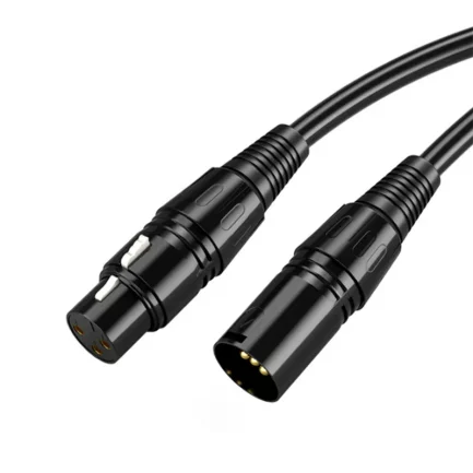 Cavo-XLR-a-3pin-maschio-a-femmina-Canon-Plug-cavo-Audio-schermato-1PC-per-Mixer-amplificatore