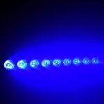 Barra LED a Batteria Accesa Luce Blu