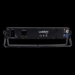 Barra LED a Batteria 9x18W Retro in Prospettiva Frontale su Sfondo Nero