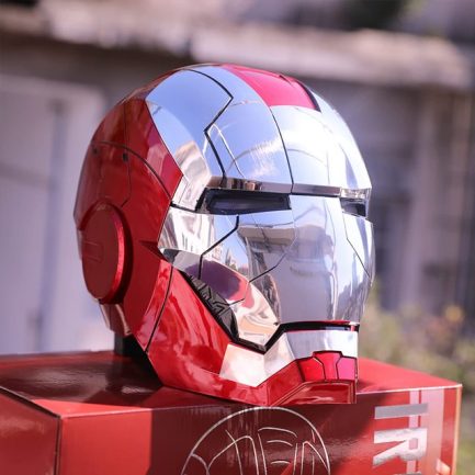 casco iron man ironman elettronico funzionante indossabile realistico