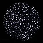 Gobo Galassia Luce Bianca