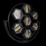 Lampada Port Flower RGB su Sfondo Nero