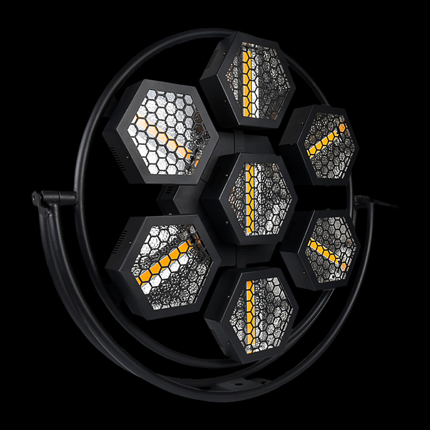 Lampada_Port_Flower_RGB Lampada Port Flower RGB su Sfondo Nero