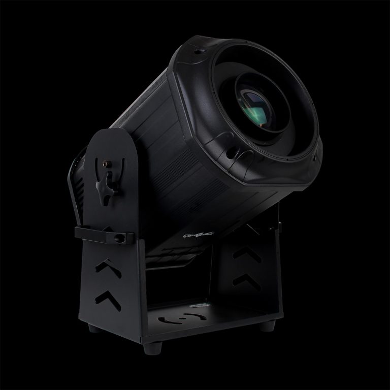 Proiettore Natalizio LED 500W 7 Gobos Natalizi su Sfondo Nero