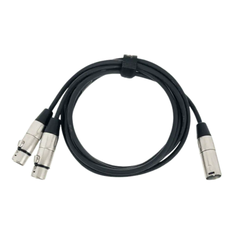 Adattatore XLR a Y Cavo Y Patch Kirlin Alta Qualita Pro Audio da 18m 1