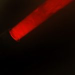 Testa Mobile Beam 300W Aled Accesa Luce Rossa