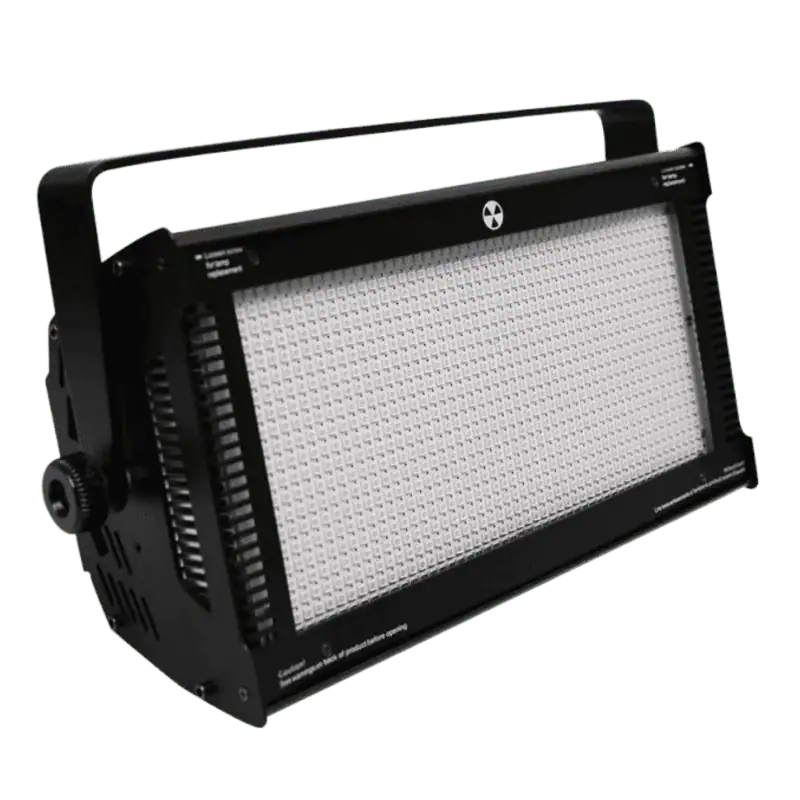 Accecatore Atomic Strobo LED RGB 1000W Luce a Colore Stroboscopica DMX512 WISDOM 1