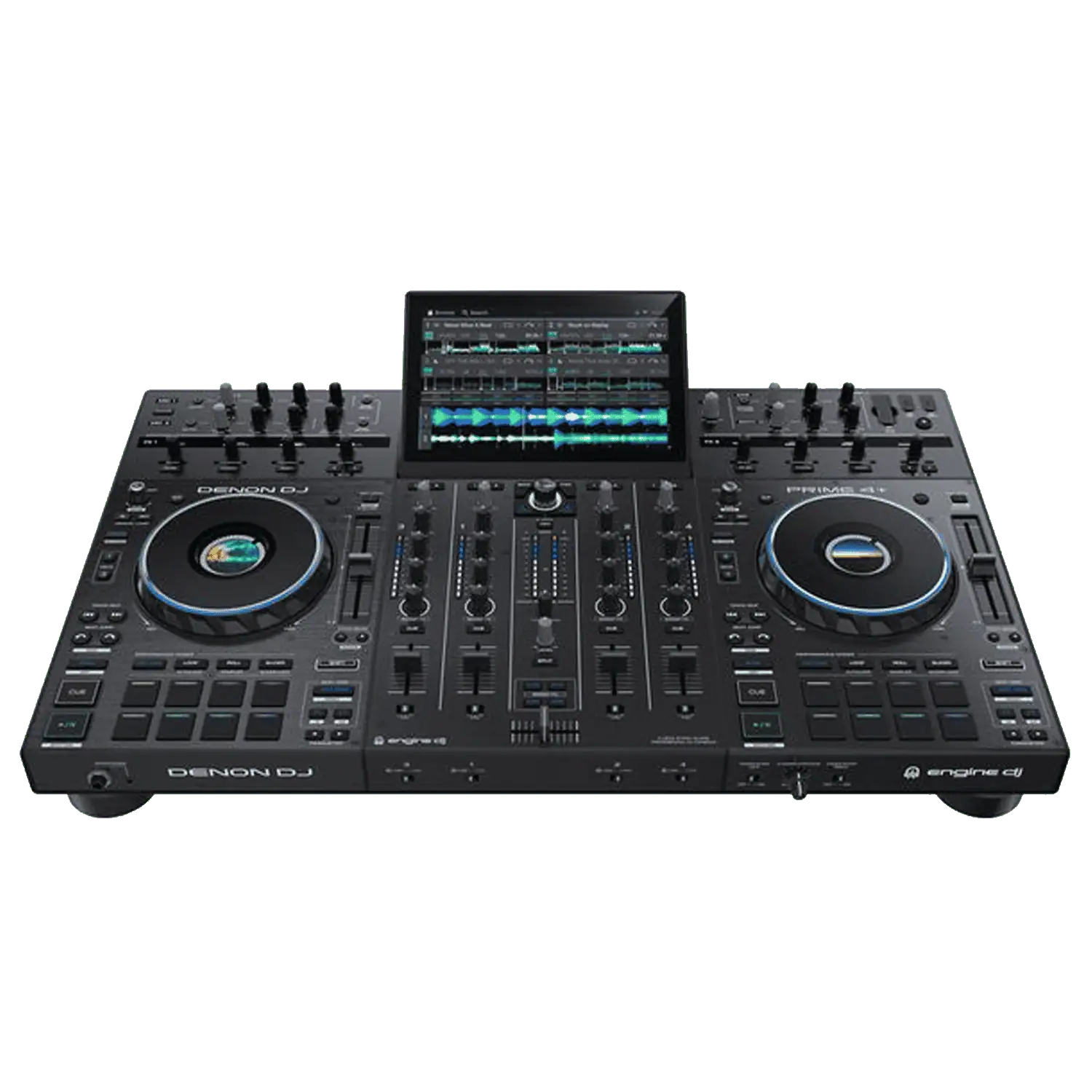 Consolle-DENON-DJ-Prime-4+-con-display-Touchscreen-e-WiFi-per-DJ Consolle DENON DJ Prime 4 con display Touchscreen e WiFi per DJ