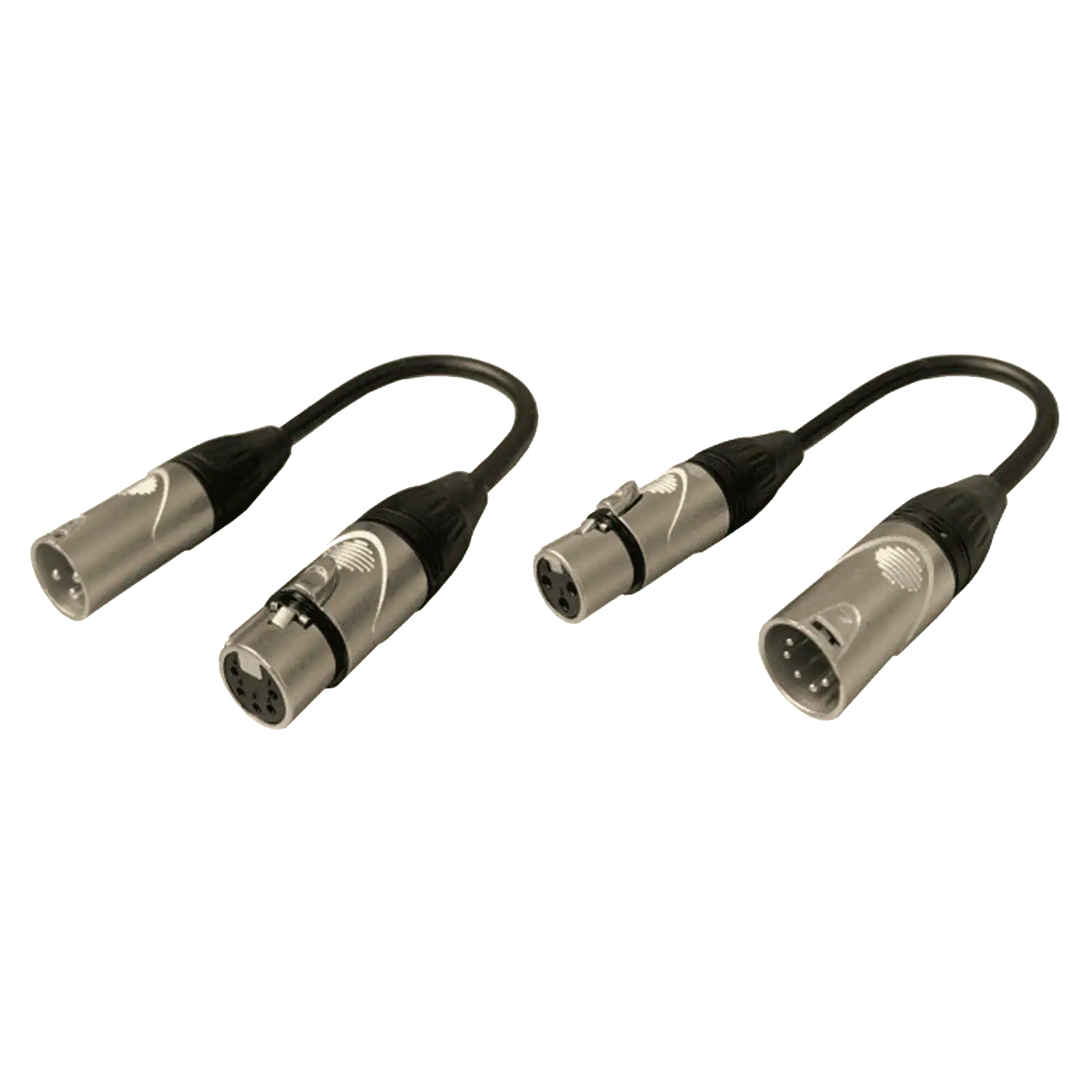 Cavo-convertitore-raccordo-ZZIPP-CZZDMX025ADP-XLR3-Femmina--XLR5-Maschio Cavo convertitore raccordo ZZIPP CZZDMX025ADP XLR3 Femmina XLR5 Maschio