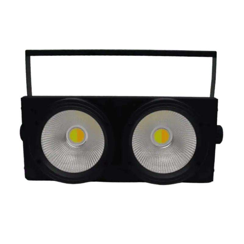 Accecatore Strobo A 2 LED 200W Luce CaldaFredda DMX512 Presa Powercon NLIGHTING 2