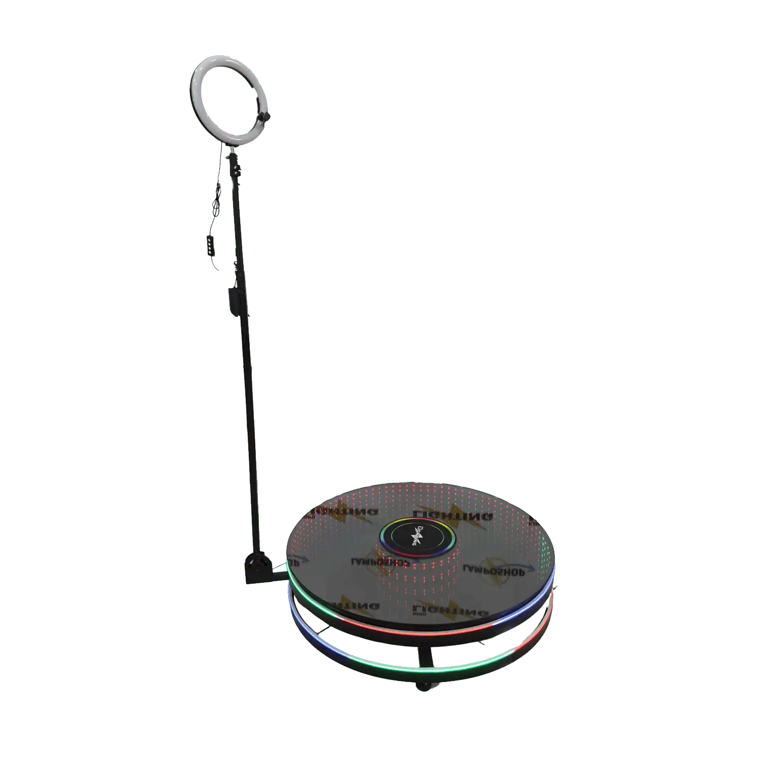 Infinity-Photo-BOOTH-a-Rotazione-Continua-Foto-360°-con-Anello-di-Luce-SELFIE-e-Poggiapiedi-RGB-FlyCase-Incluso Infinity Photo BOOTH a Rotazione Continua Foto 360° con Anello di Luce SELFIE e Poggiapiedi RGB FlyCase Incluso