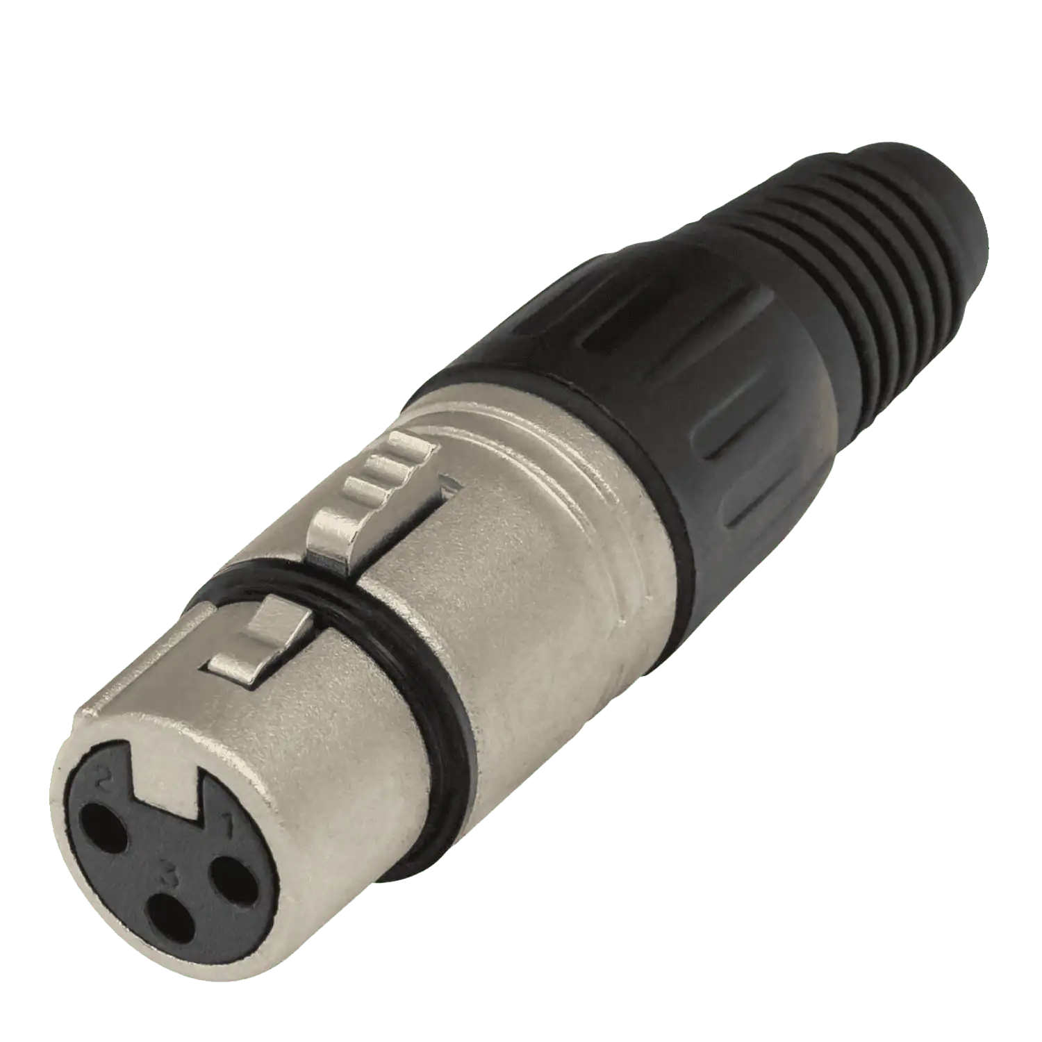 Connettore-Volante-Femmina-PROEL-XLR3FV-a-3-poli-per-connessione-Audio-e-Video Connettore Volante Femmina PROEL XLR3FV a 3 poli per connessione Audio e Video