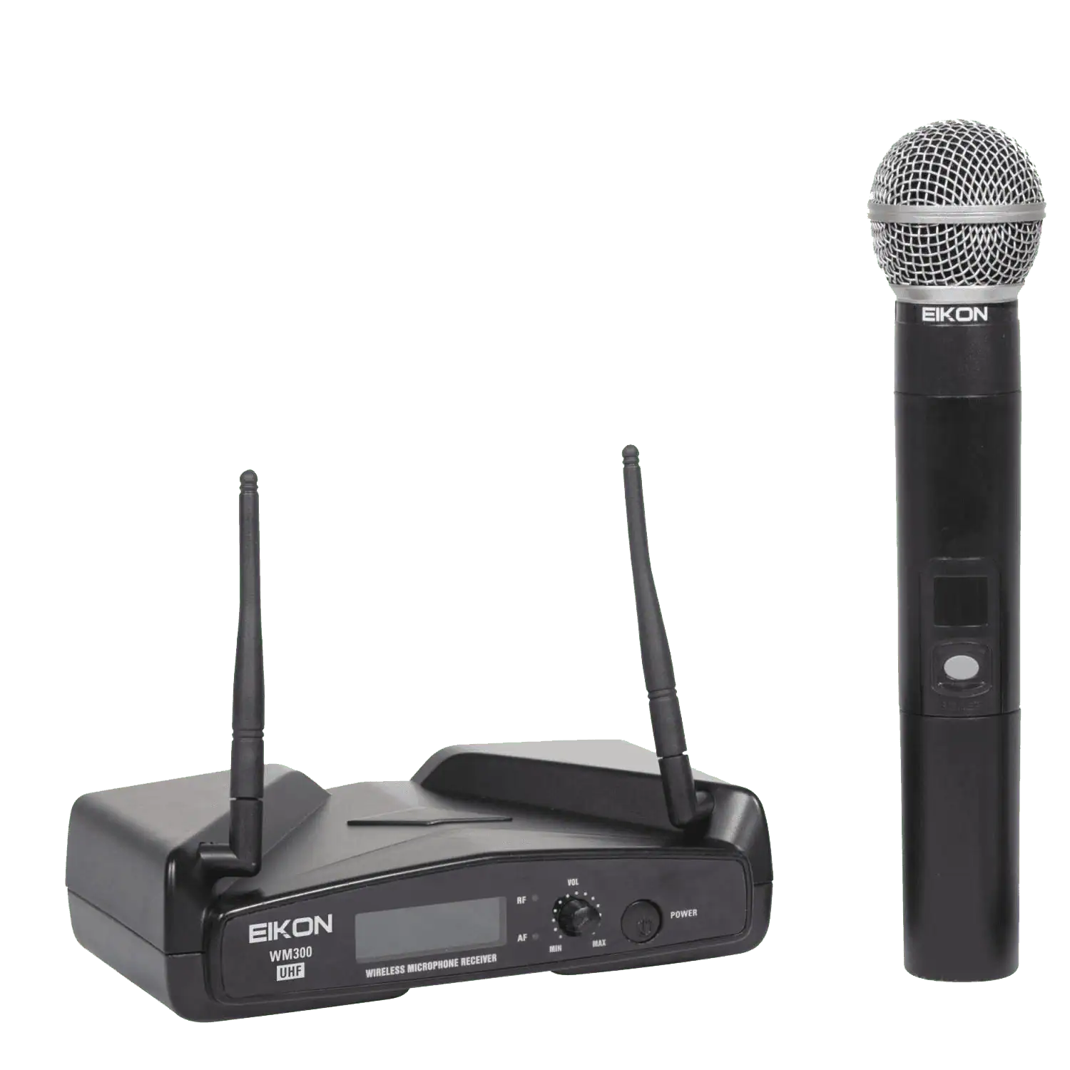Sistema-Radiomicrofono-EIKON-WM300M-con-1-Microfono-Palmare Sistema Radiomicrofono EIKON WM300M con 1 Microfono Palmare