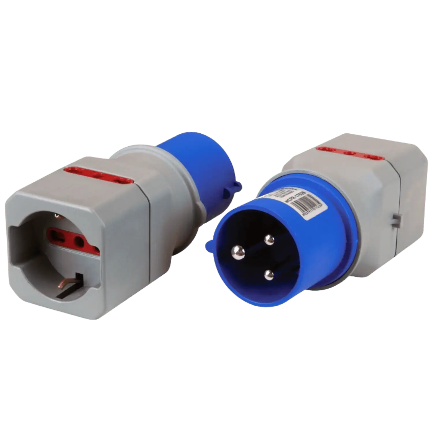 Spina Adattatore FR-17026 A 3P 16A IP20 Per Utilizzo Industriale E Domestico Spina Adattatore FR 17026 A 3P 16A IP20 Per Utilizzo Industriale E Domestico