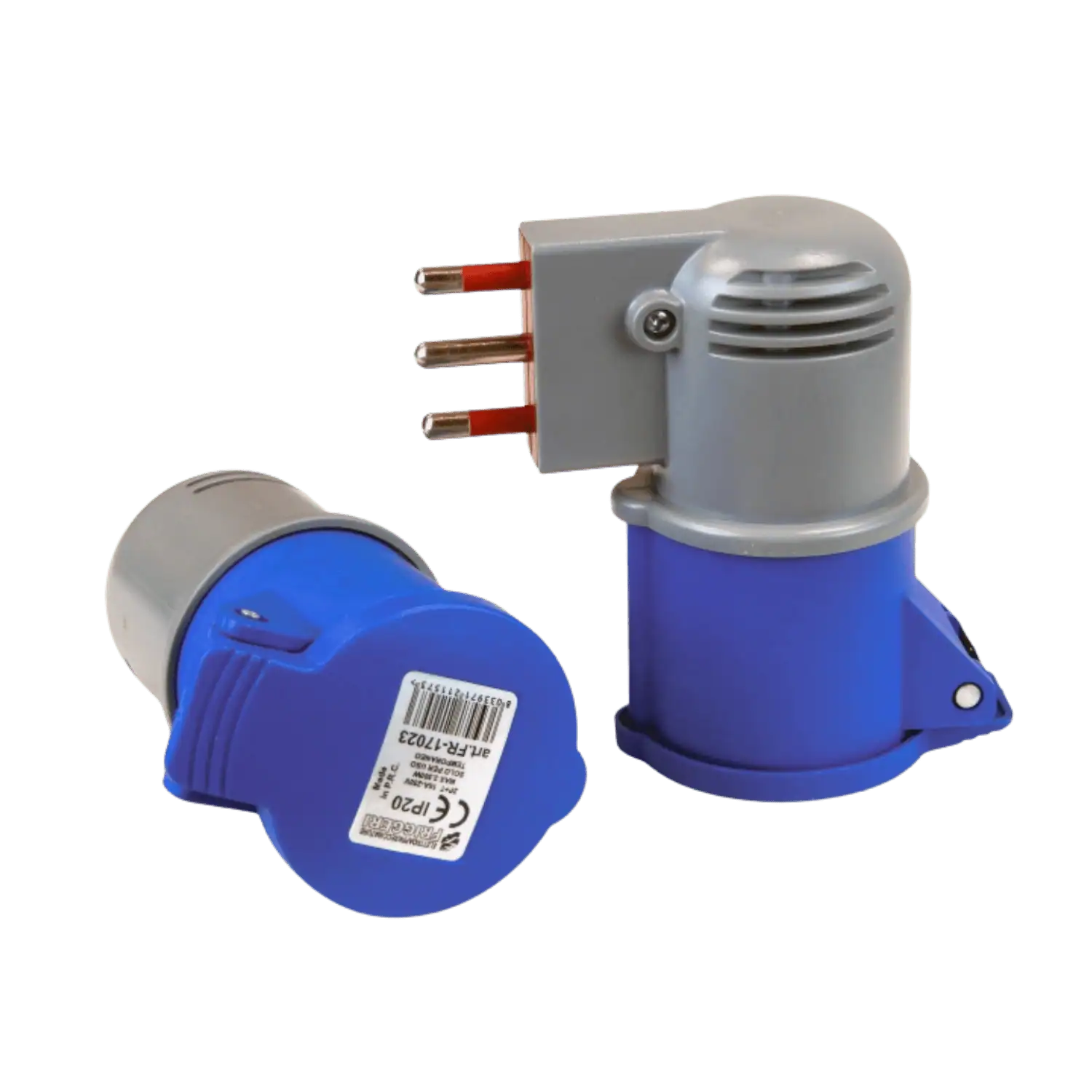 Spina Adattatore FR-17031 A 3P 16A IP20 Per Utilizzo Industriale E Domestico Rotante Spina Adattatore FR 17031 A 3P 16A IP20 Per Utilizzo Industriale E Domestico Rotante