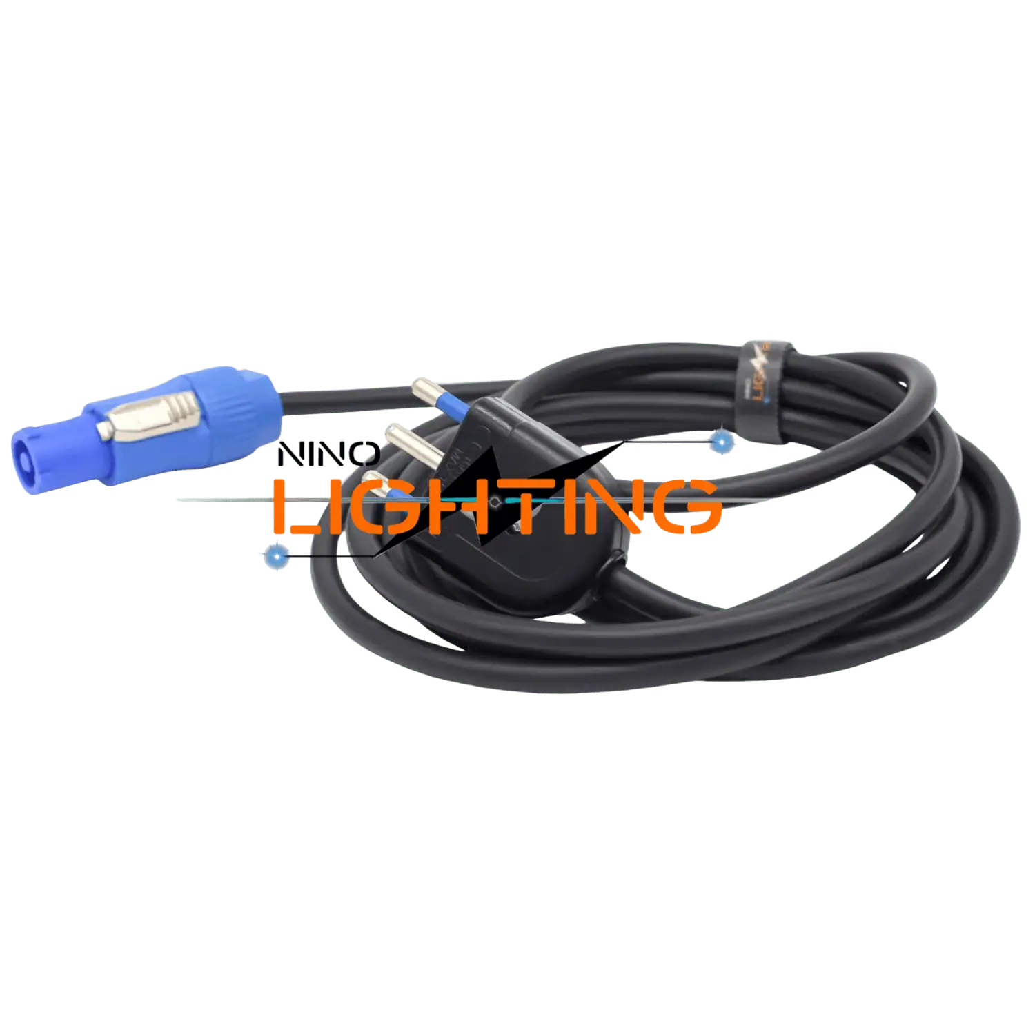 Cavo PowerCon:Spina Civile a 16A da 1,5mt per connessione Teste Mobili 1 Cavo PowerConSpina Civile a 16A da 15mt per connessione Teste Mobili 1