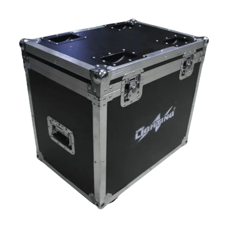 Coppia Teste Mobili MINI Beam 230W PROFESSIONAL 7R Con Prisma Pattern Rainbow FlightCase NLIGHTING® 5