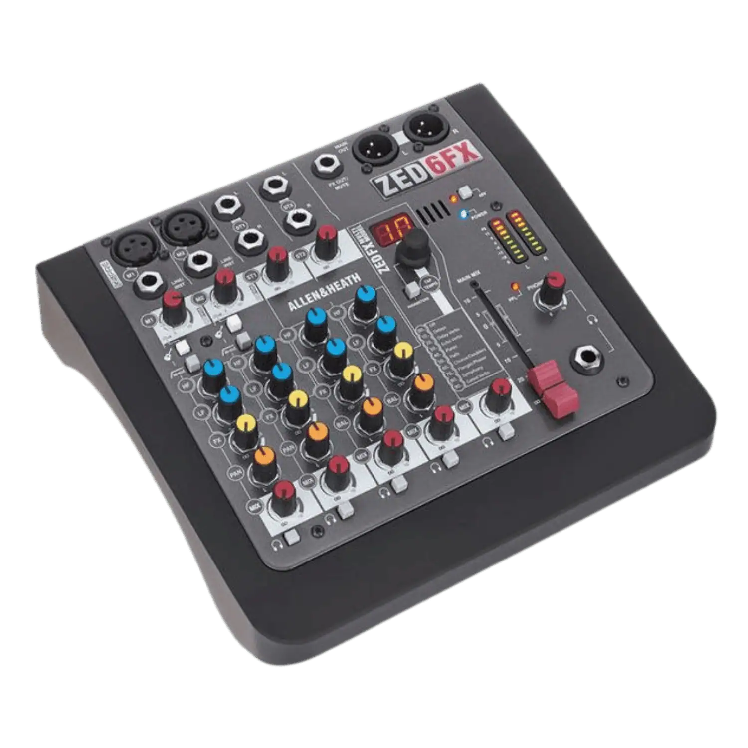 Mixer ALLEN & HEATH ZED-6 FX a 6 canali per DJ con Multieffetto DSP 3 Mixer ALLEN amp HEATH ZED 6 FX a 6 canali per DJ con Multieffetto DSP 3