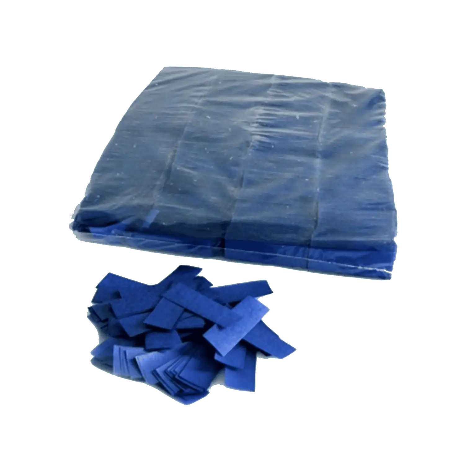 Coriandoli rettangolari confetti colore BLU in Carta da 1KG