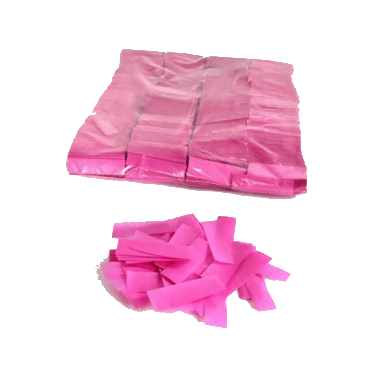 Coriandoli rettangolari confetti colore ROSA coriandoli a caduta lenta slowfall Carta ignifuga da 1KG