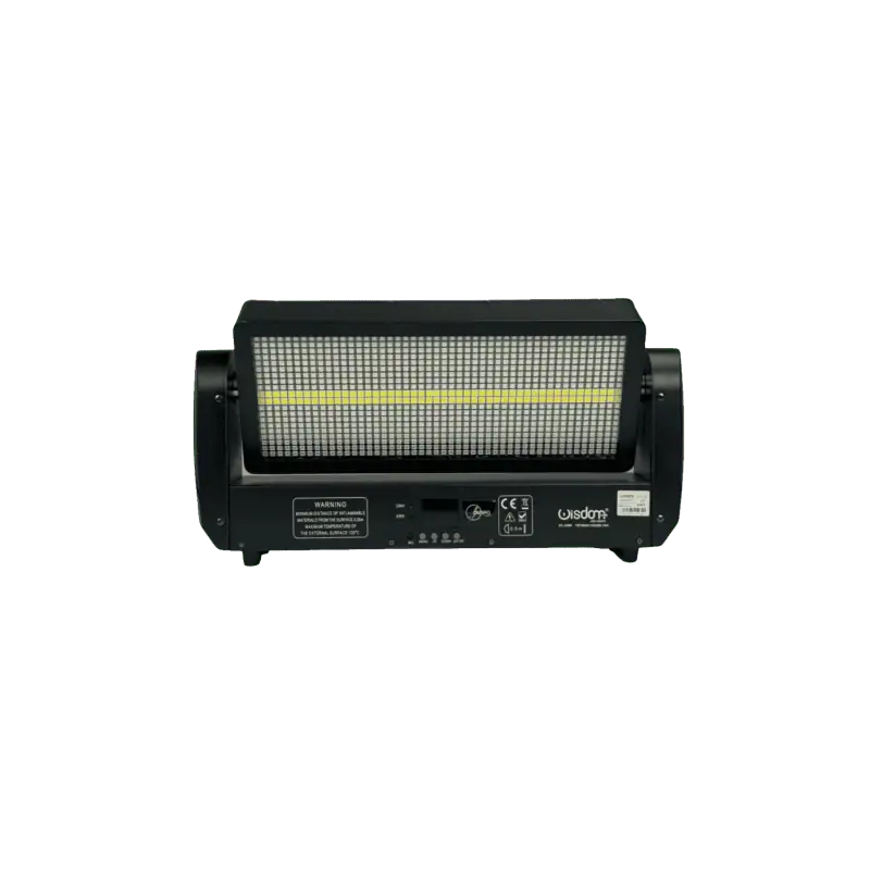 Atomic Shock Motorizzato 1000W Con Strobo LED RGB Accecatore Centrale White Wisdom 5
