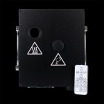 Cold Spark Machine 900w con Telecomando su Sfondo Nero