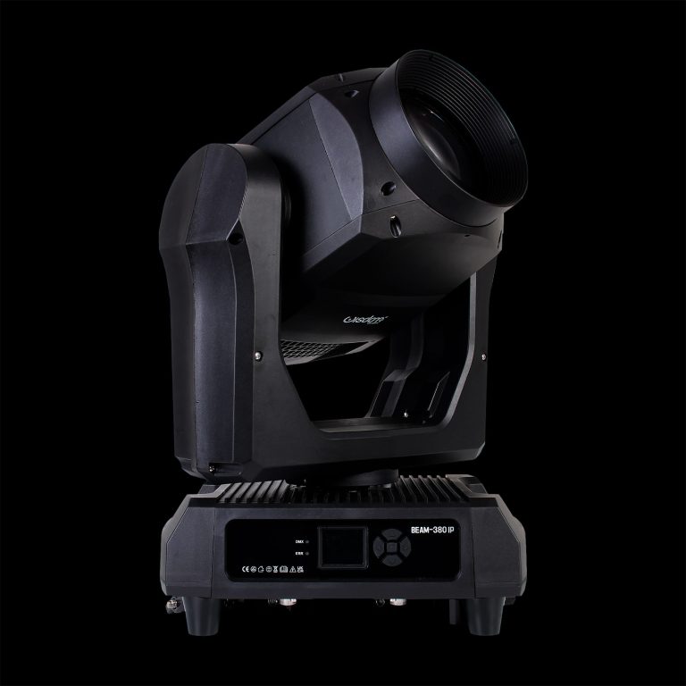 Testa Mobile Turtle Waterproof 380W IP65 su Sfondo Nero