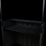 Tavolo DJ Professionale Parte Interna su Sfondo Nero